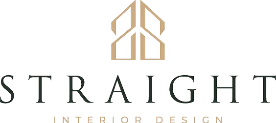 Logo Straight interior design dark