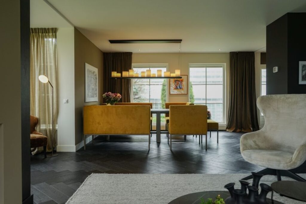 Voorbeeld van een opgeleverd interieur in Nootdorp
